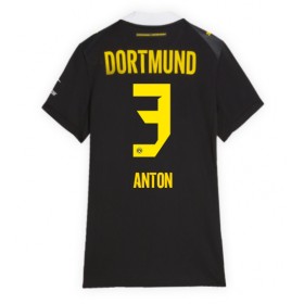 Borussia Dortmund Waldemar Anton #3 Borta Kläder Dam 2026-27 Kortärmad
